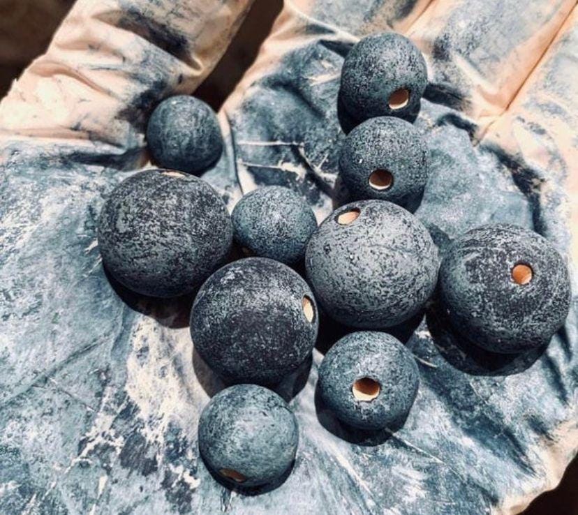 Unique Beaded Hanging Chandelier - Custom Colors & Sizes Available