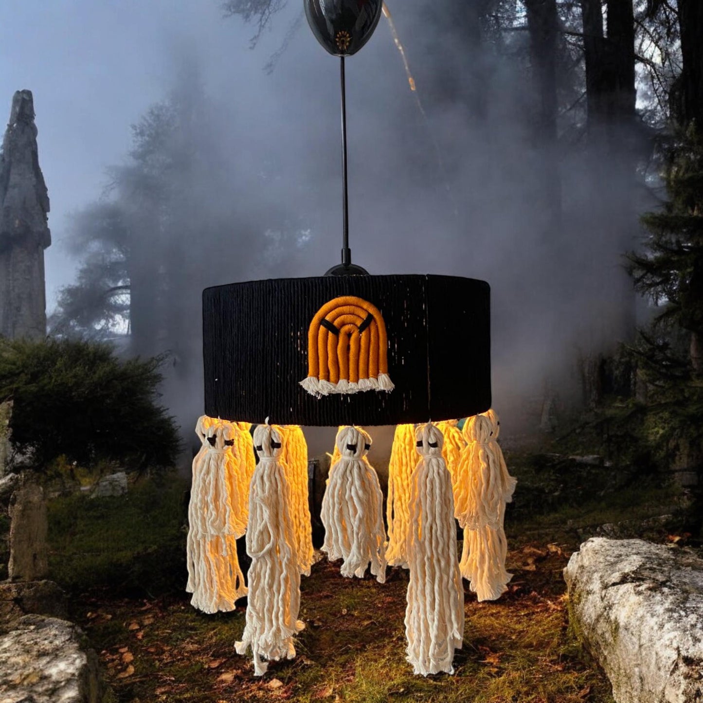 Halloween Gift, Halloween Basket,Halloween Decor,Halloween Yard Ornament,Halloween Lighting, Halloween Home Decor, Halloween Nursery Gift,