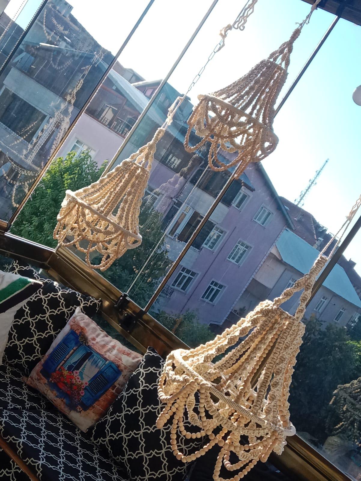 Rustic Chandelier, Custom Light, Modern Boho Lighting, Farmhouse Decor, Minimalist Home Decor, Christmas gift, Nursery Pendant Lighting,