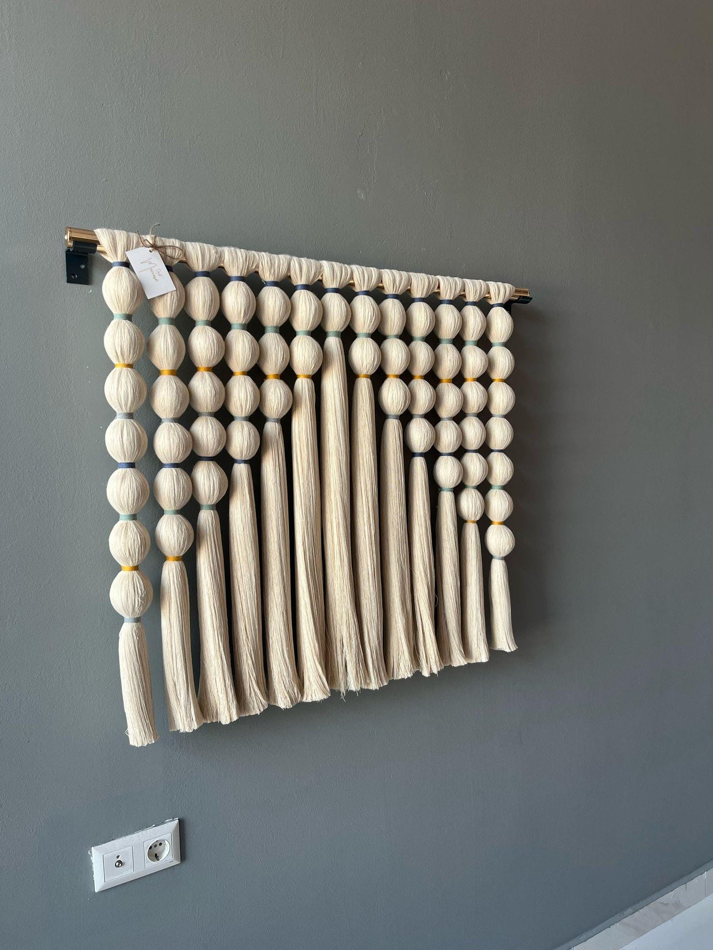 Boho Woven Wall Hanging, Large Wall Woven Tapestry, Large Macrame Wall Hanging, Woven Wall Art, Boho Tapestry for Home Decor,