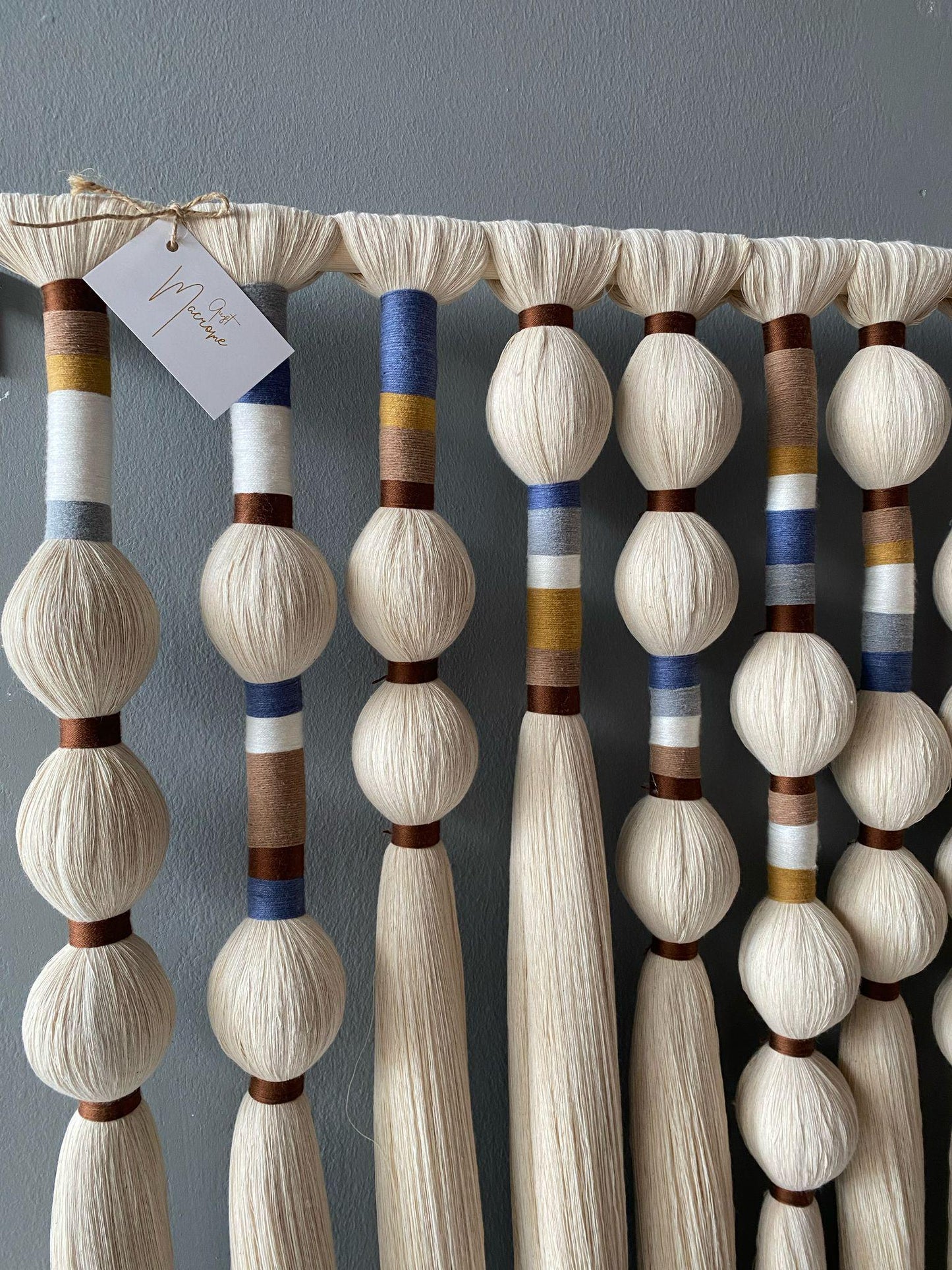 Large Boho Macrame Wall Hanging,Nursery Wall Decor, Neutral Bohemian Wall Decor, Woven Wall Hanging, Custom Wall Art, Tapestry Wall Hanging,