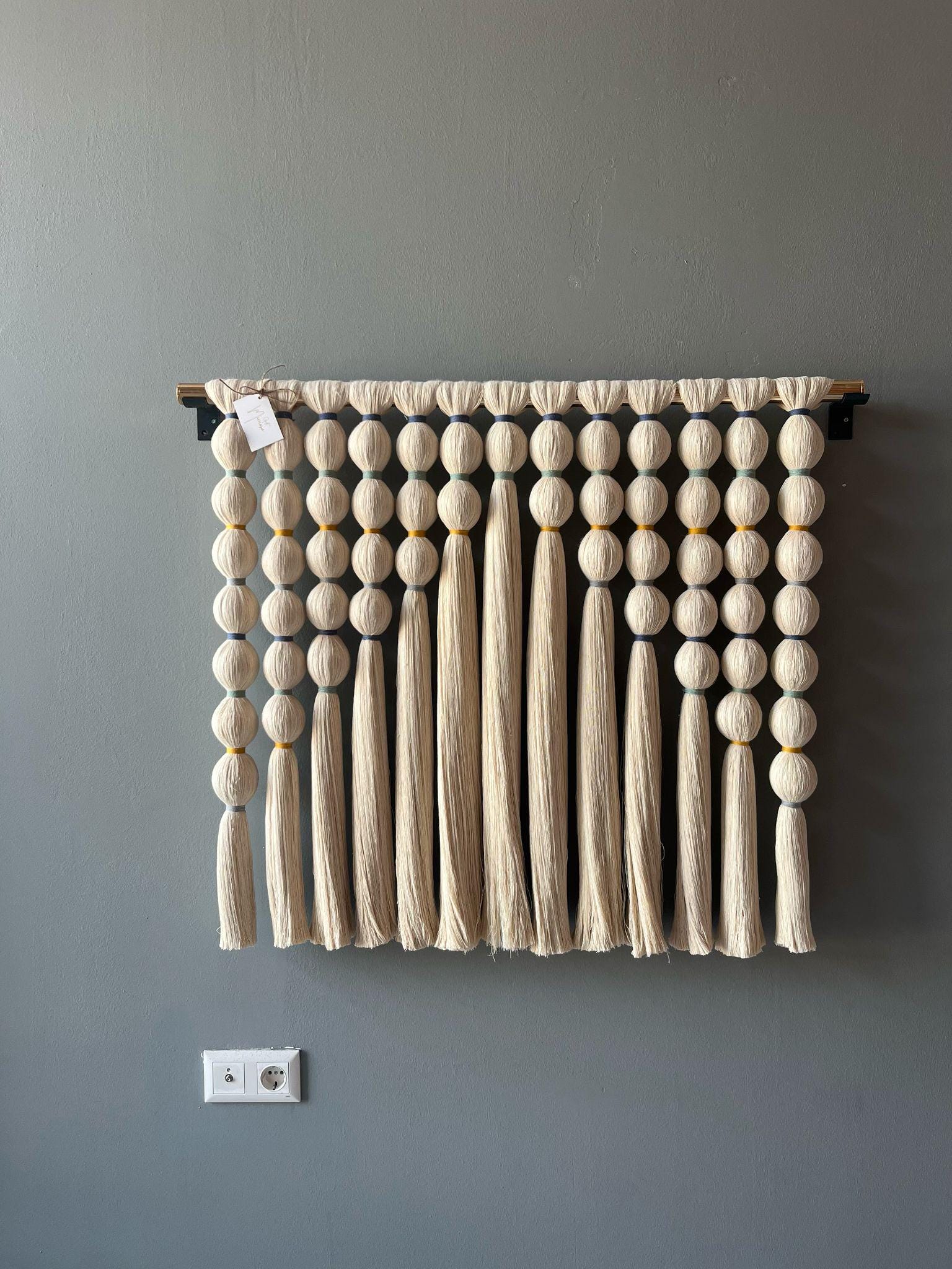 Boho Woven Wall Hanging, Large Wall Woven Tapestry, Large Macrame Wall Hanging, Woven Wall Art, Boho Tapestry for Home Decor,