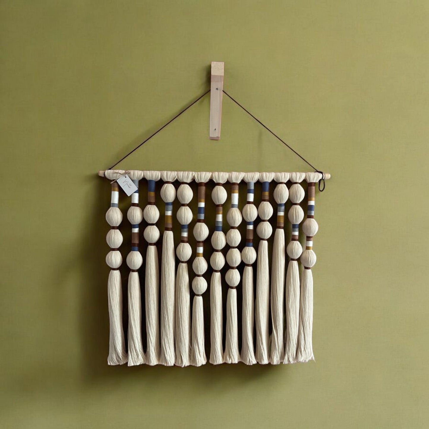 Large Boho Macrame Wall Hanging,Nursery Wall Decor, Neutral Bohemian Wall Decor, Woven Wall Hanging, Custom Wall Art, Tapestry Wall Hanging,