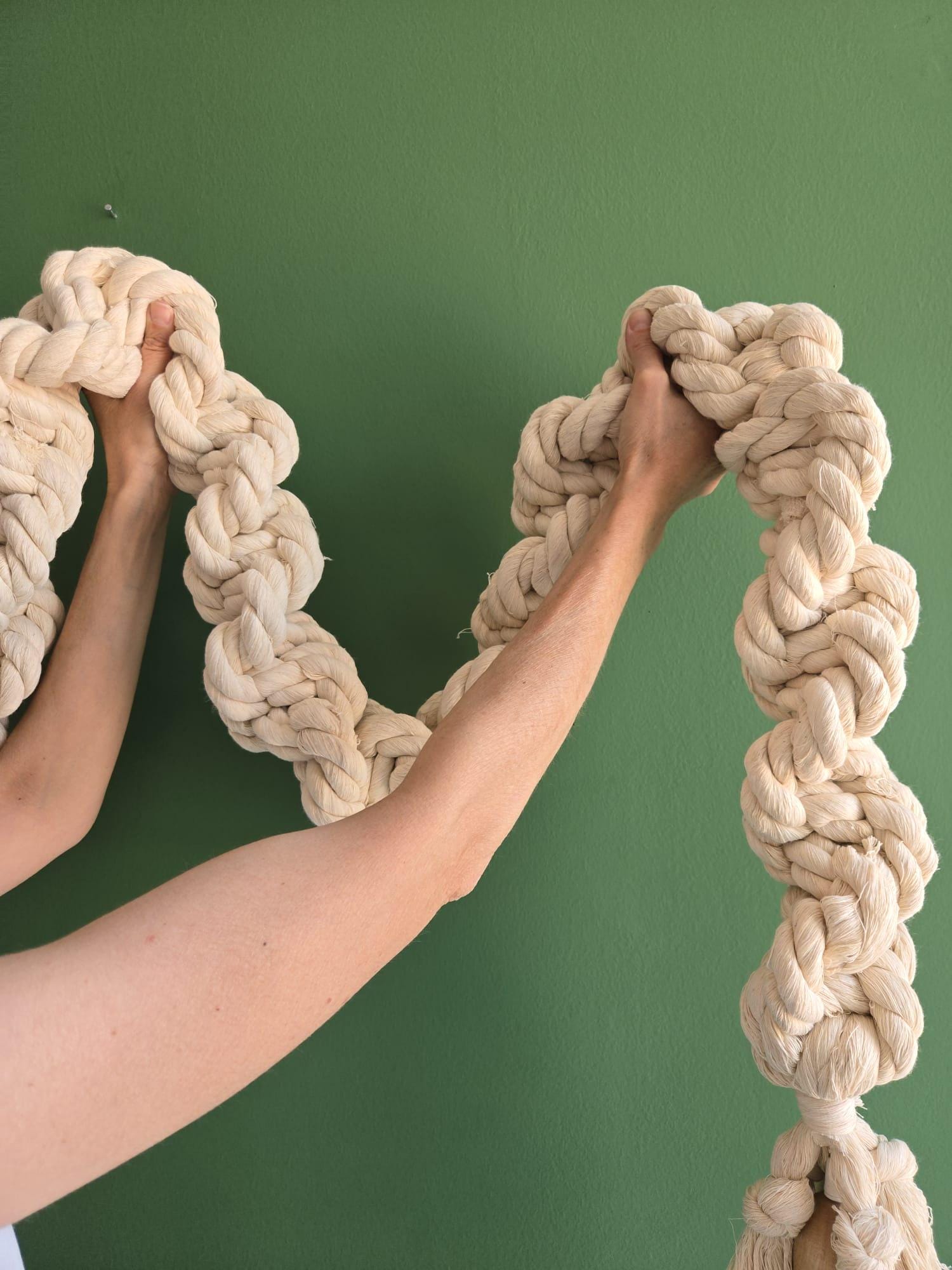 Macrame Cord Lamp, Bedroom Lighting, Pendant Rope Light, Hanging Rope Light, Boho Hanging Light, Restaurant decor lamp, Wedding Decor Light