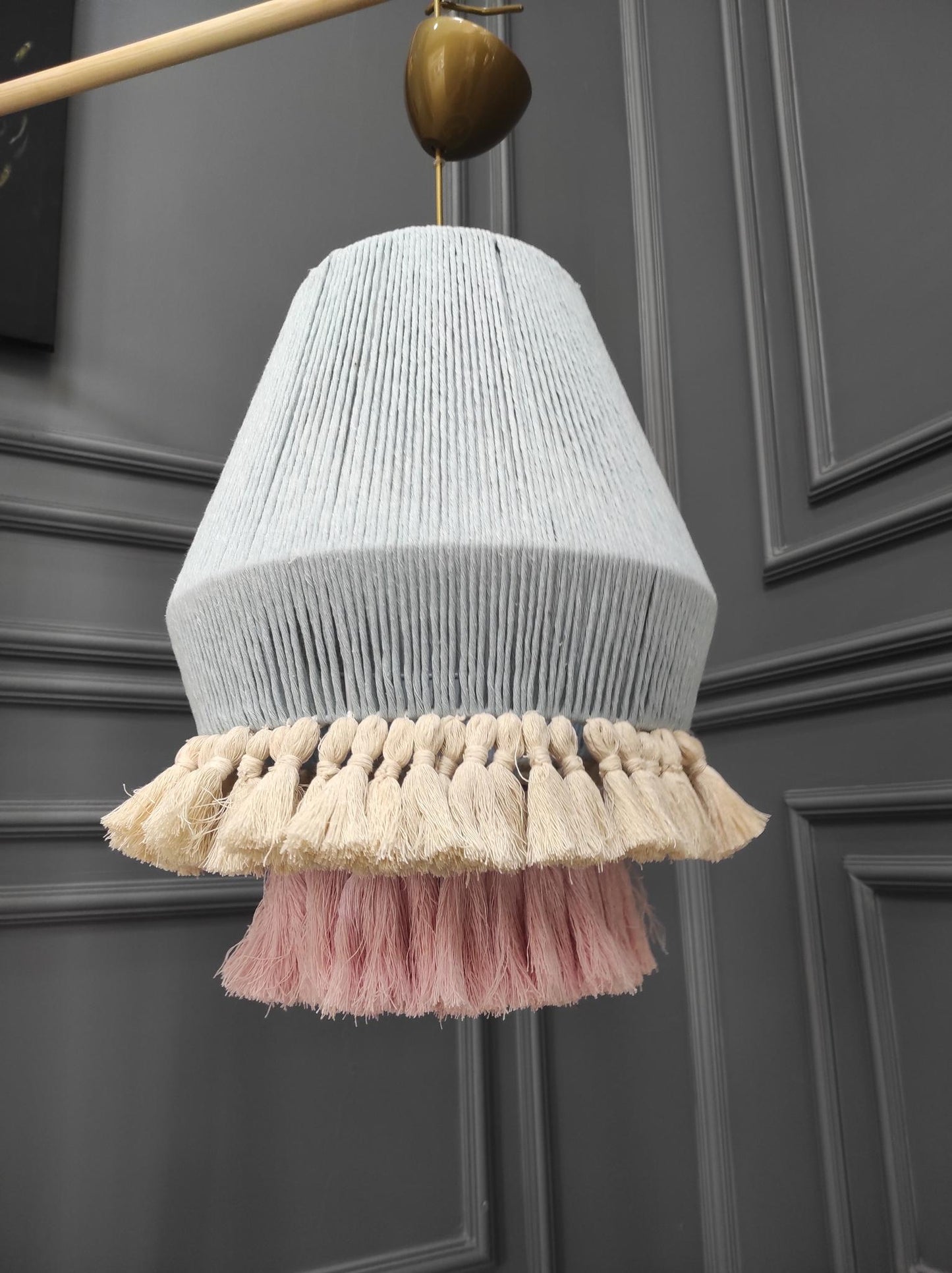 green kids room lighting, nursery lamp, baby shower gift, nursery bohemian decor lamp, pink nursery lamp,