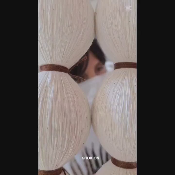 Large Macrame Chandelier, Boho Tassel Ceiling Light for Hotels, Restaurants, Cafés & Living Spaces